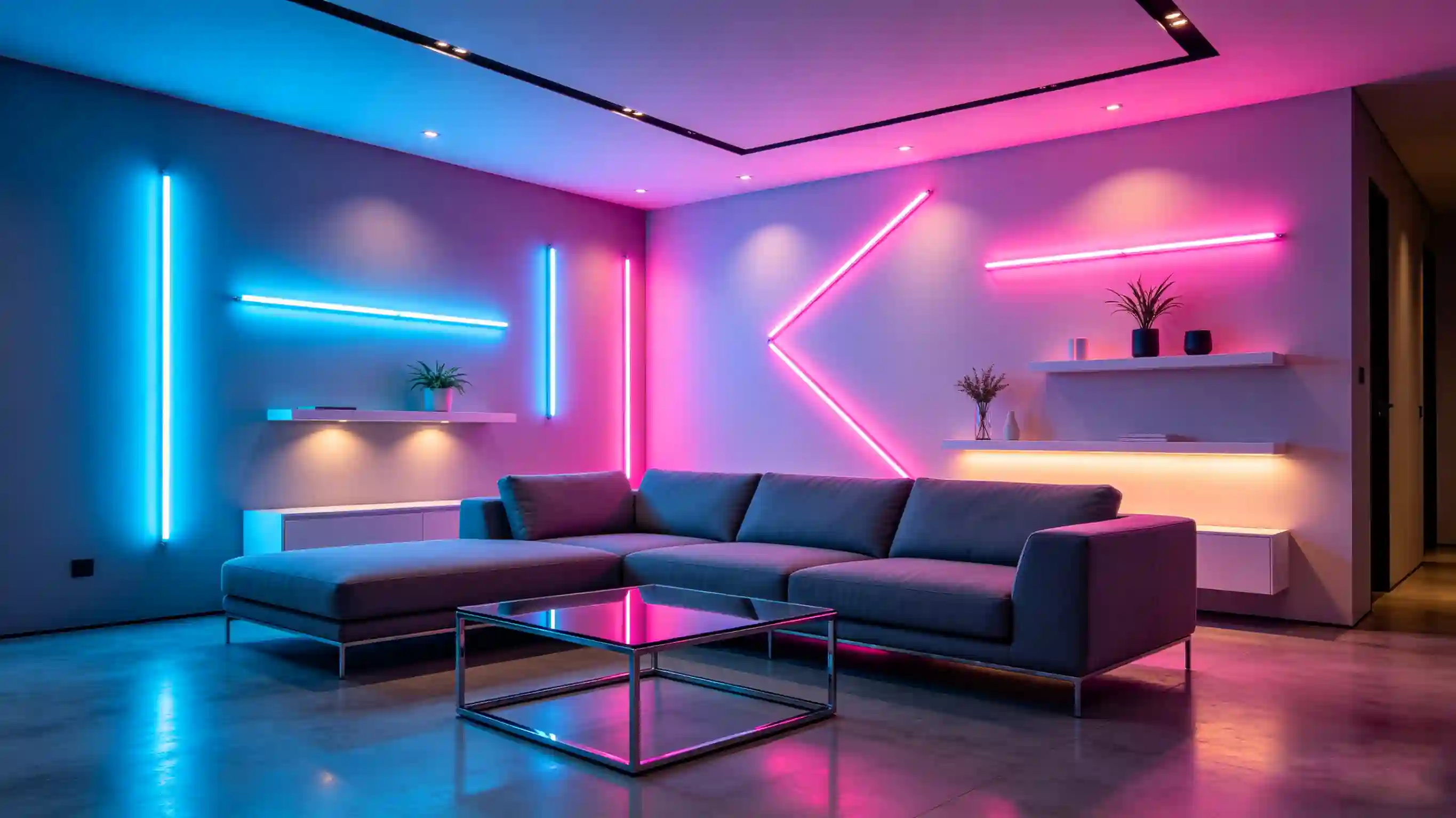 Modern Living Room - Furniture Arrangement