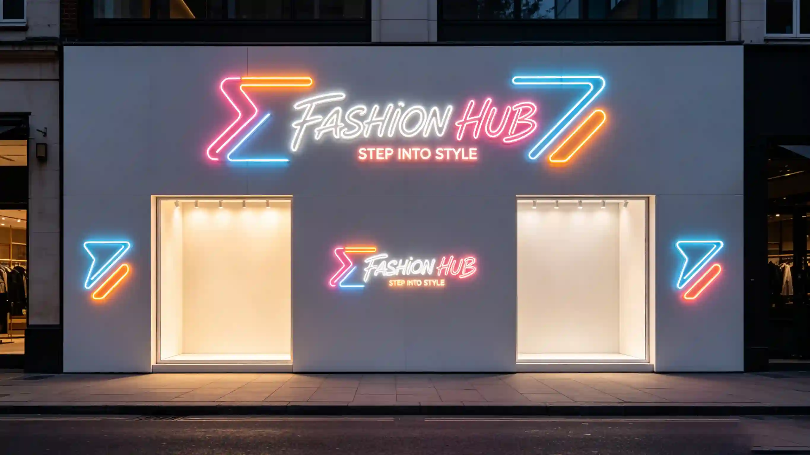 Retail Store - Daytime View