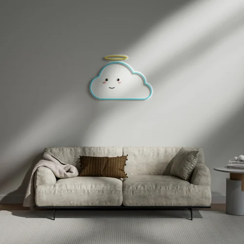Cloud Neon Sign – Dreamy Wall Art