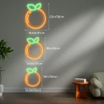 Orange Neon Sign – Kitchen, Dining, Juice Bar, Breakfast 5