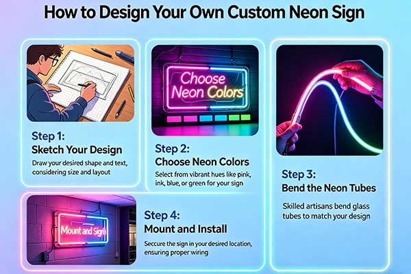 How to Design Your Own Custom Neon Sign？