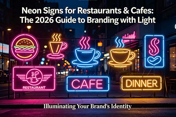 Neon Signs for Restaurants & Cafes: 2026 Guide