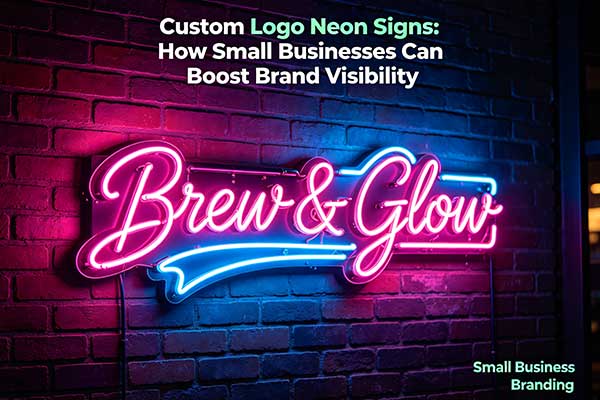 Custom Logo Neon Signs: How Small Businesses Can Boost Brand Visibility