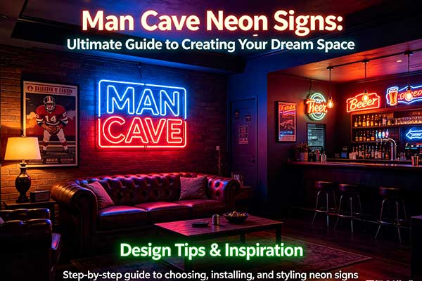 Man Cave Neon Signs: Ultimate Guide to Creating Your Dream Space