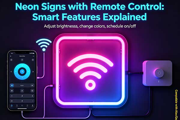 Neon Signs with Remote Control: Smart Features Explained