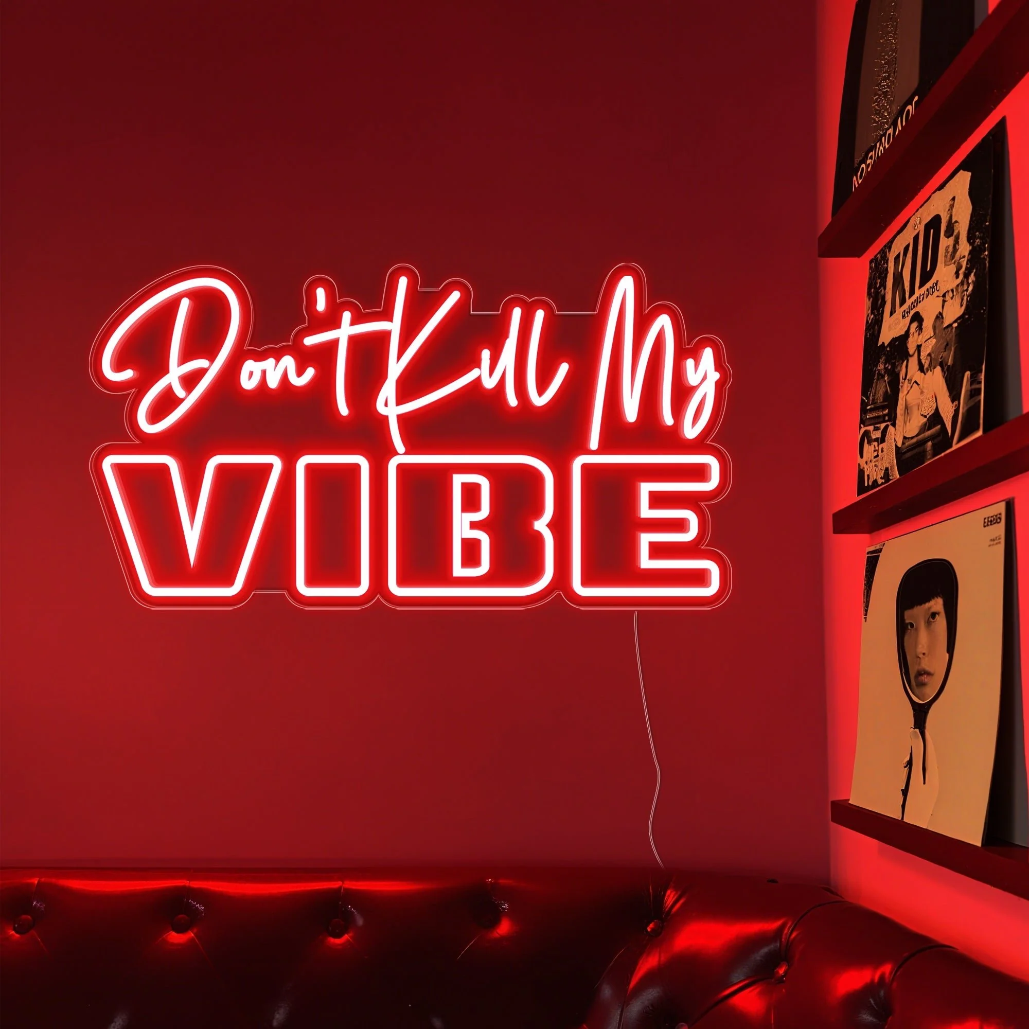 Guard Your Groove – Neon Sign for TikTok & Reels Creators 3