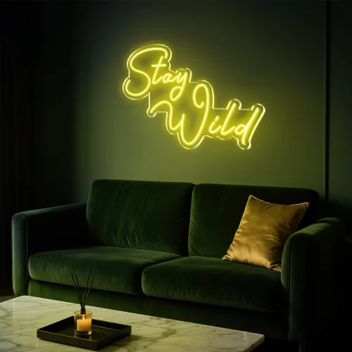 Let Your Spirit Run Free – Stay Wild Neon for Creatives