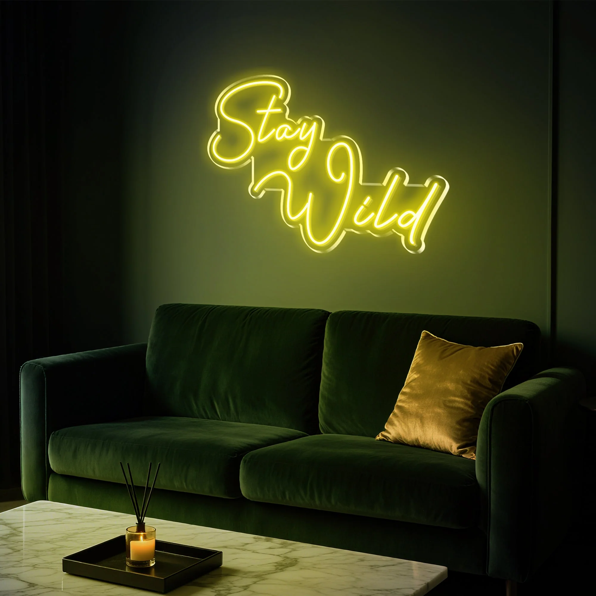 Let Your Spirit Run Free – Stay Wild Neon for Creatives