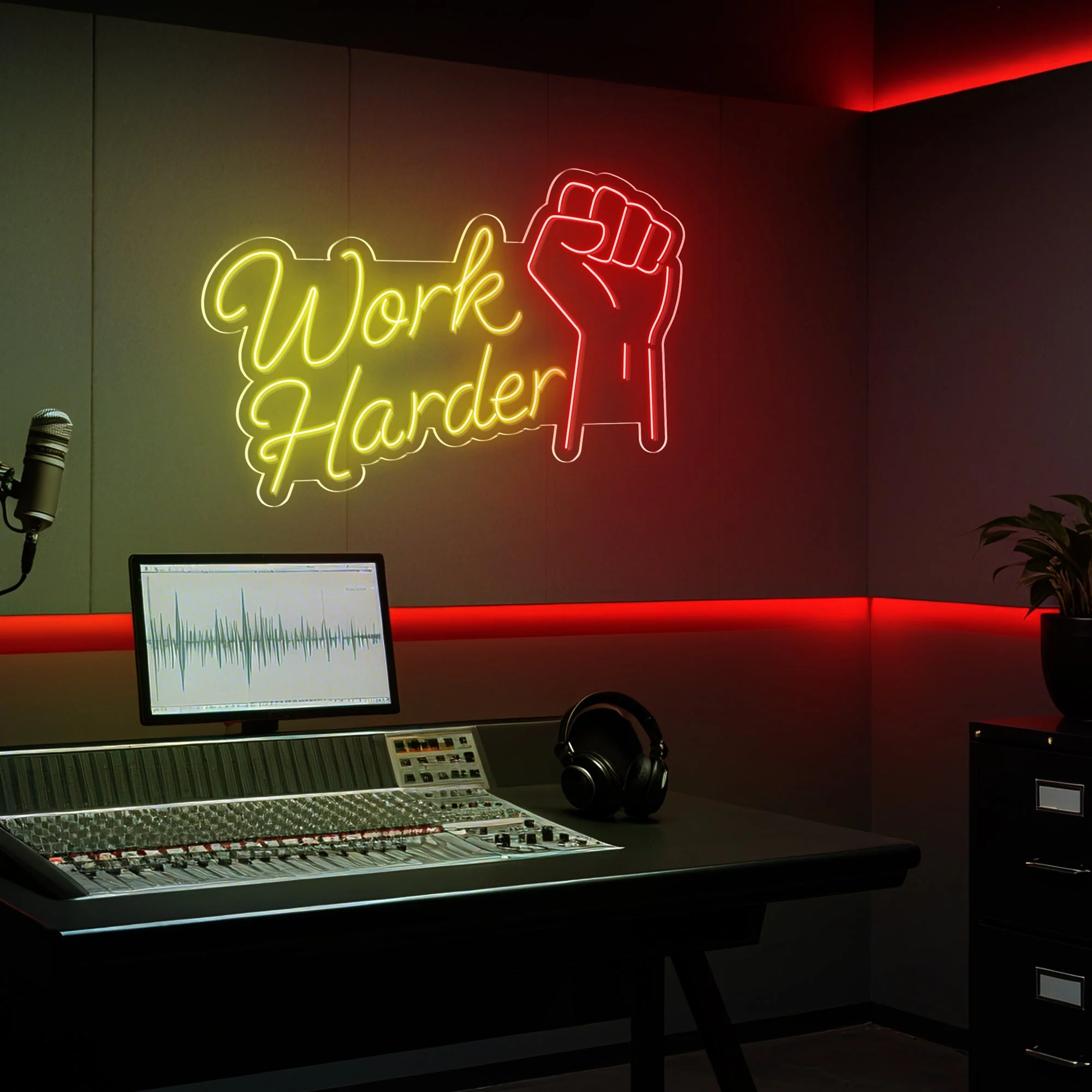 Grind & Shine Neon Sign – For TikTok & Reels Creators 3