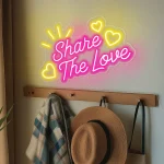 Share The Love Neon Sign 4