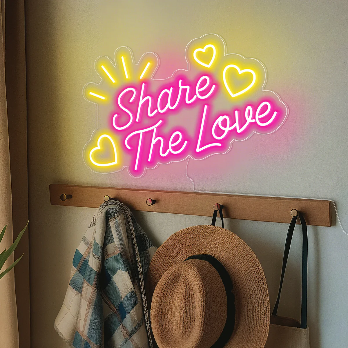Share The Love Neon Sign 4