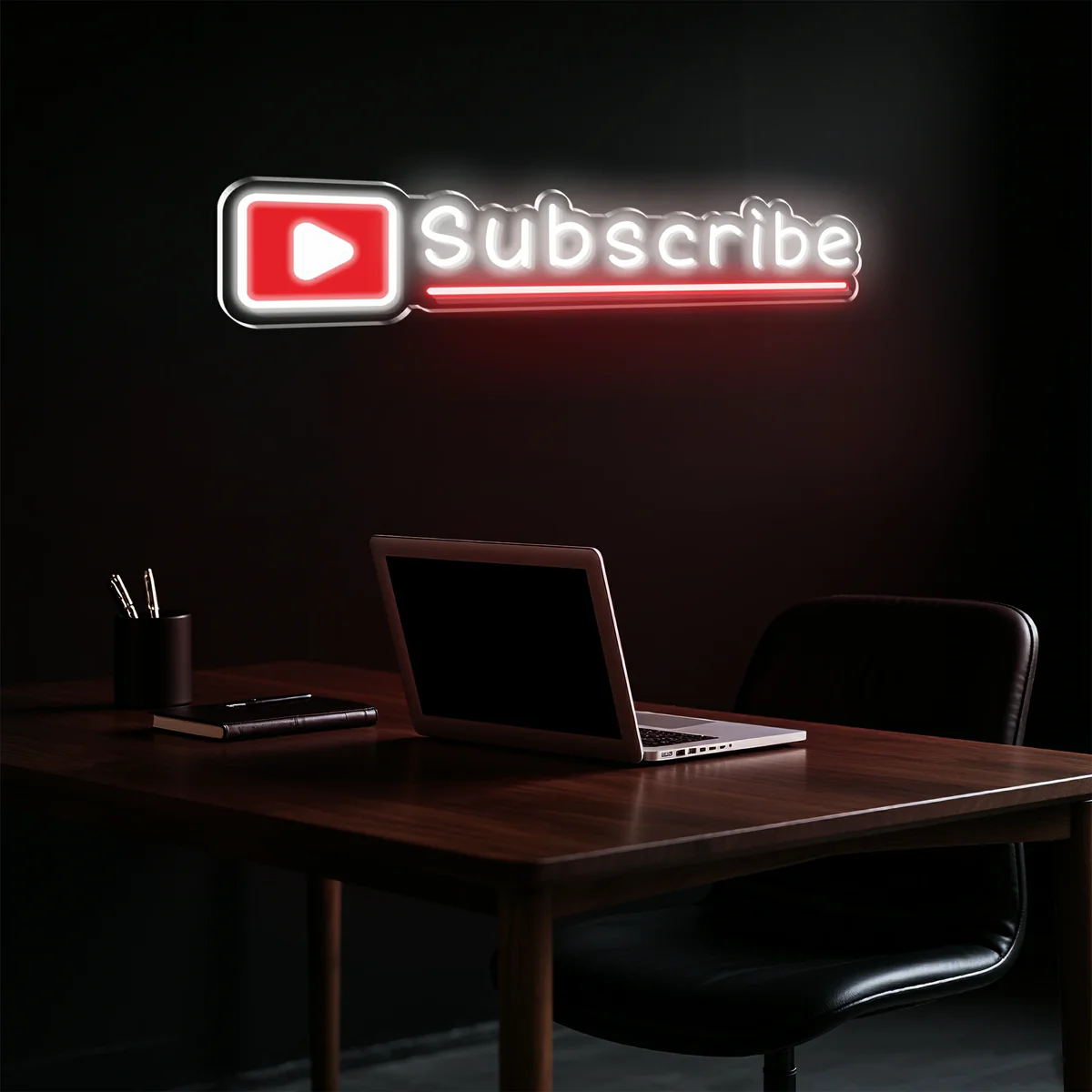 Subscribe Neon Sign – For YouTubers, Streamers & Creators 3