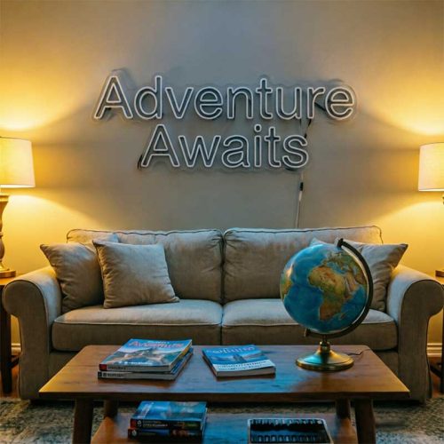 Adventure Awaits – Custom LED Neon Sign
