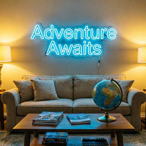 Adventure Awaits – Custom LED Neon Sign