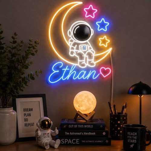 Astronaut Ethan Neon Sign – A Little Light