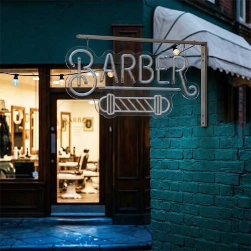 Barber Neon Sign – LED Shop Light