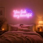 Radiant Glow Beauty Neon Sign 3