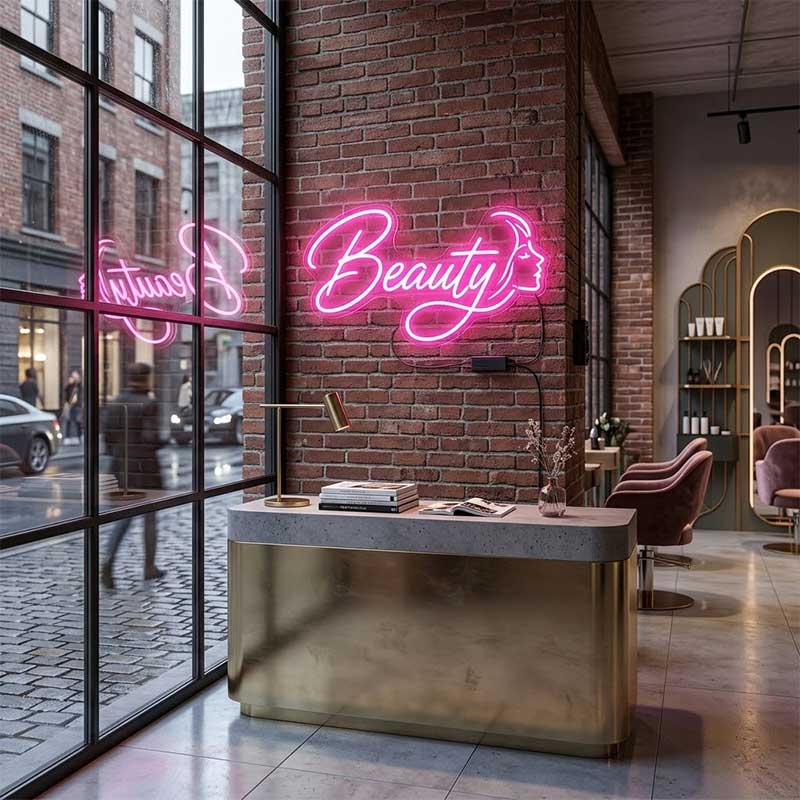 Beauty Neon Sign – LED Salon Light 3