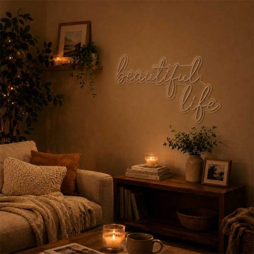 Radiant Life Neon Sign – Uplifting