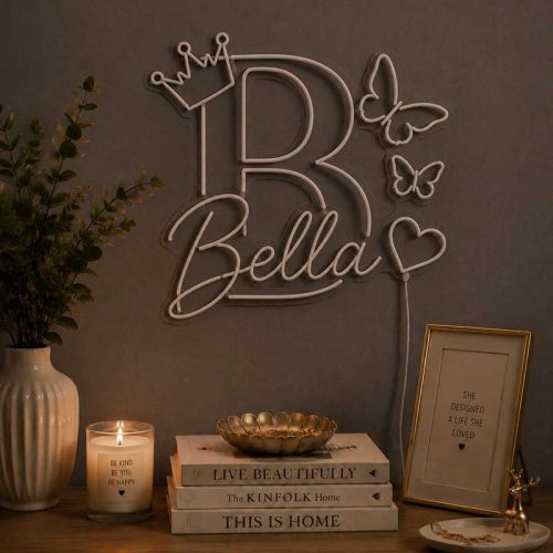 “Bella” Neon Sign – A Glowing Gesture, Just Because