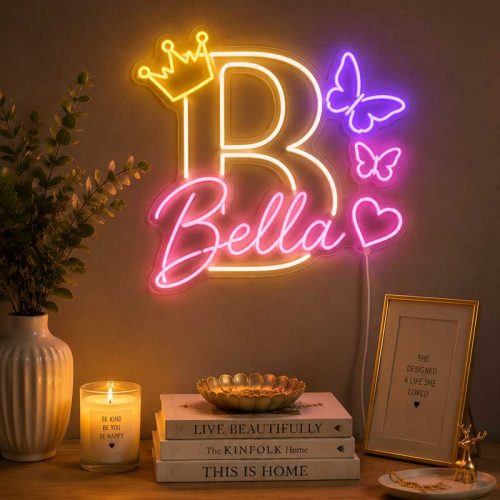 “Bella” Neon Sign – A Glowing Gesture, Just Because