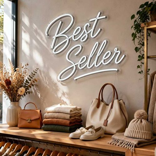 Best Seller Neon Sign – LED Product Highlight Light