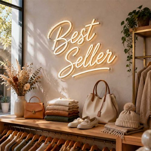Best Seller Neon Sign – LED Product Highlight Light