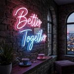 Better Together Neon Sign – LED Collaborative Office Light 3