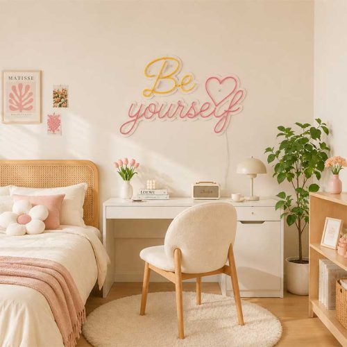 “Be Yourself” Neon Sign