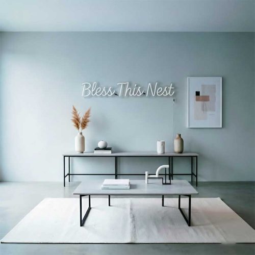 Bless This Nest – Custom LED Neon Sign