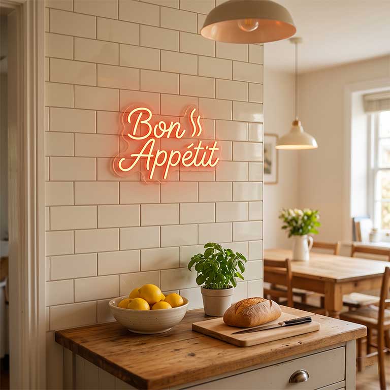 Bon Appétit – Dining Room Feature Wall for Home Chefs & Dinner Party ...