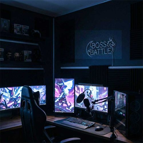 Boss Battle – Boss Battle Gaming Neon