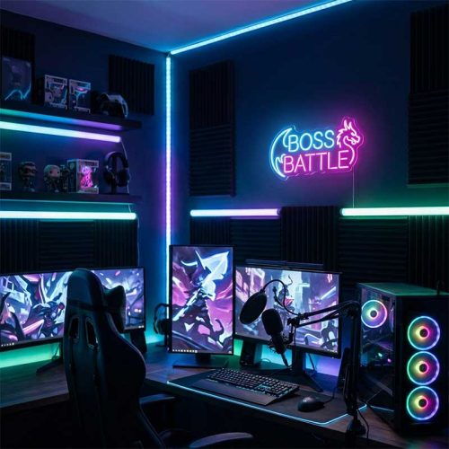 Boss Battle – Boss Battle Gaming Neon