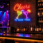 Cheers to Good Times Neon Sign – Bring the Bar Vibe Home