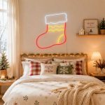 Christmas Socks Neon Sign – Festive Decor & Cozy Gift Idea 3