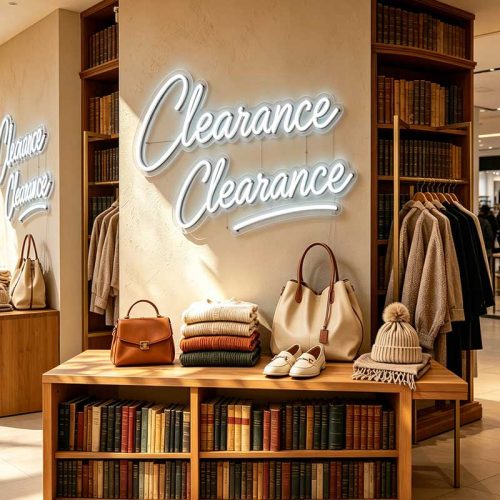 Clearance Neon Sign – LED Outlet Store Light