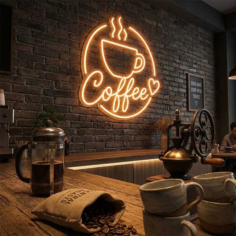 Coffee Cup Neon Sign 3