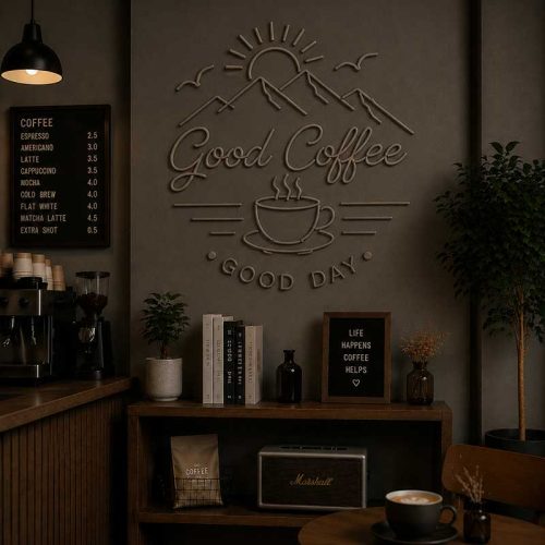 Good Coffee, Good Day Neon Sign