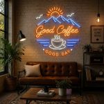 Good Coffee, Good Day Neon Sign 3