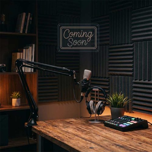 Coming Soon – Podcast Teaser Sign