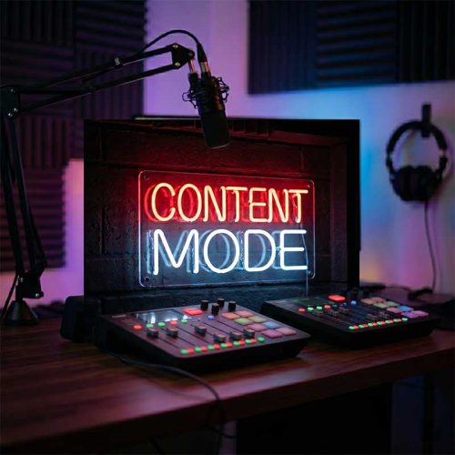 Content Mode – Content Creation Neon