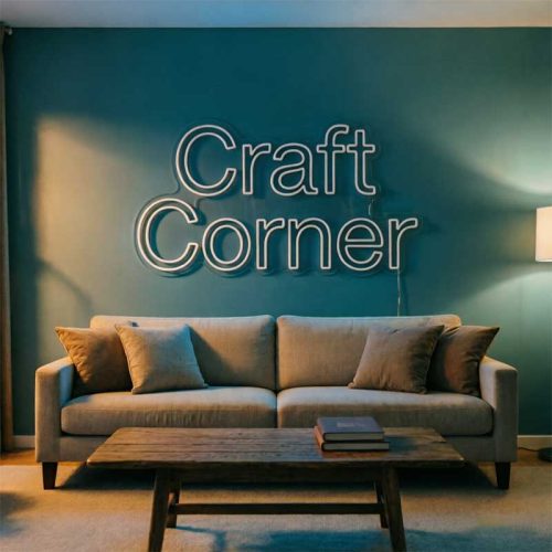 Craft Corner – Custom LED Neon Sign