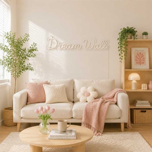 Your Vision, Illuminated – The Dream Wall Neon Sign