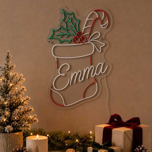 “Emma” Christmas Neon Sign – Holiday