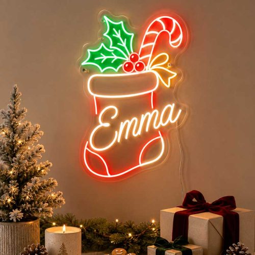 “Emma” Christmas Neon Sign – Holiday