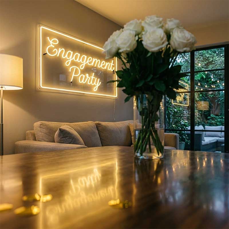 Engagement Party – Custom LED Neon Sign 3