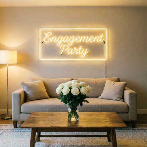 Engagement Party – Custom LED Neon Sign