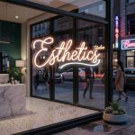 Esthetics Neon Sign – LED Treatment Room Light 3