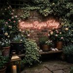 Forever Begins Today – Custom LED Neon Sign for wedding 3