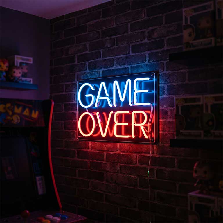 Game Over – Retro Arcade Corner